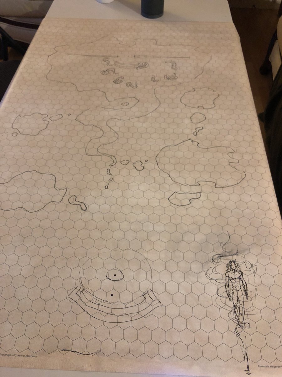 mfbreadcrumbsyo's tweet photo. The aftermath of the epic Source campaign. Congrats to the adventurers who dared to face the gods and succeed, though with an unexpected ending. #dnd #dvinn #farewelltofriends @SalemCrist @StellarSkelly @LeviHuser @BryantMikie @SollyGi #rollcredits #skiprock https://t.co/QO5bAEJpOn