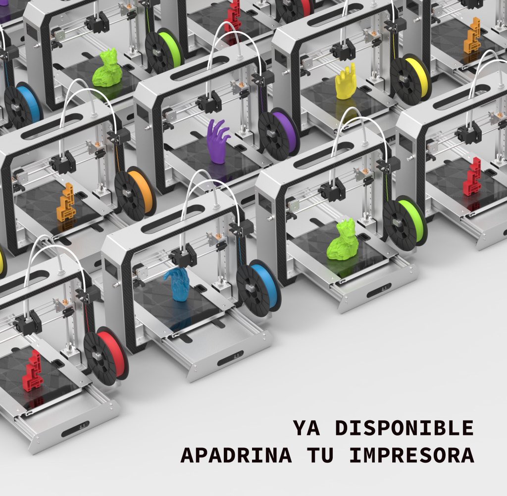 Finalmente ya esta aquí! La Print it PRO, nuestro propio modelo disponible en nuestra web para los 10 primeros early adopters. #3dprinting #3dprinter #newconcept #metal #nuestroprimerhijo goo.gl/BA9fST
