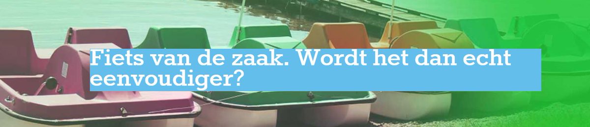ADPnl's tweet photo. [BLOG] Hoera, de fiets van de zaak komt eraan! Maar wordt het echt een simpele regeling? Dik heeft zo zijn twijfels https://t.co/q0xNkBGRqn https://t.co/gL25WVEfAS