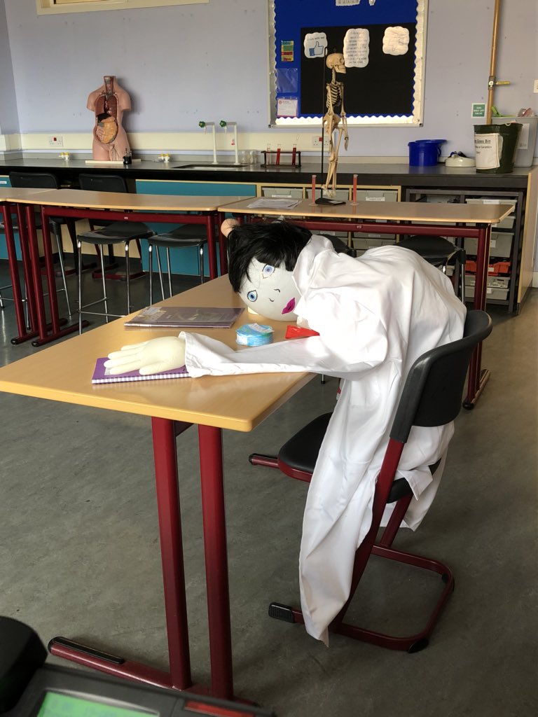 Springburn_sci's tweet photo. Today Mr Martinโs n5 will be using their problem solving skills to find the treatment to a deadly virus! #problemsolving #nat5 #curethevirus #escaperoomstyle https://t.co/XhtH5xu3D1