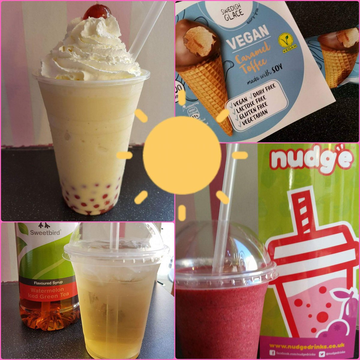 shakeexpress's tweet image. Sun's out huns out 👭
Shakes, smoothies, iced teas &amp;amp; ice cream in our cute little corner of Braintree 🌞