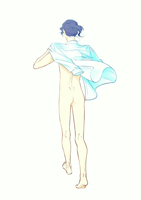 急に歩くケツが描きたくなって 