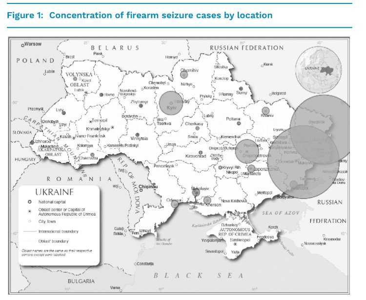 projectSAFTE's tweet photo. Today most of the firearms smuggled into EU come from Western Balkans, but there is growing fear of significant #ArmsTrafficking from Ukraine in near future. More information here: https://t.co/9bVb74azsY #projectSAFTE https://t.co/KgllRb16Vh