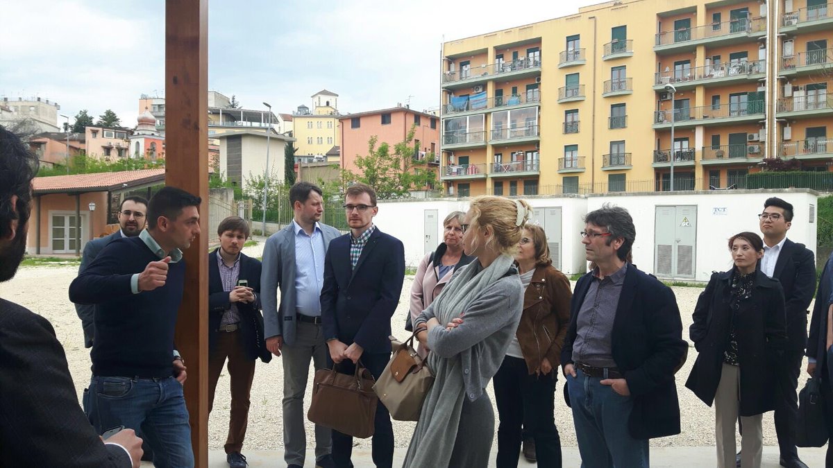 IuorioM's tweet photo. #biat2018 delegazione da Francia, russia, Polonia e Corea del Sud a scoprire Nzeb di @StressScarl e @UstaUnisannio #sharingtechnology https://t.co/junlvsXvYN