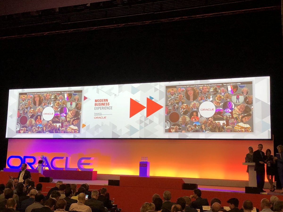 Vandaag aanwezig bij de Oracle Modern Business Experience. #Sogeti #OracleMBX