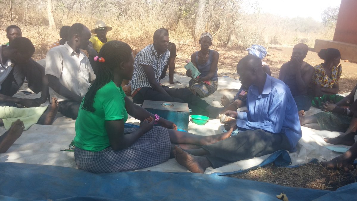 Resource mobilization is very key in local seed business. Members of Wot Anyim LSB in Pader District at their weekly savings <a href="/issd_uganda/">ISSD Uganda</a> , <a href="/cnoahug/">Andrew Noah Chebet</a>
