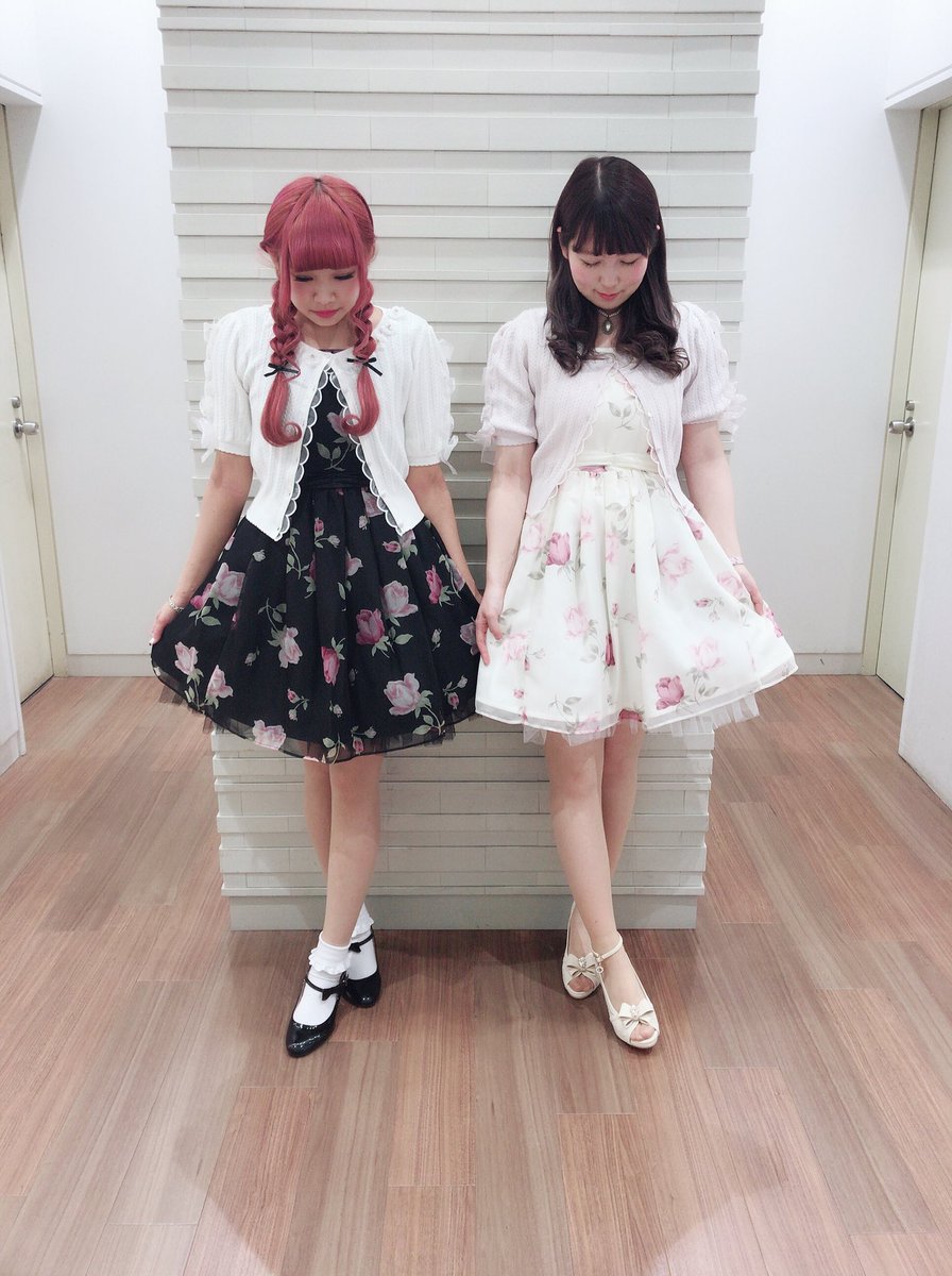 レースフリルBabyニット 赤 millefillecloset ロディスポット｜レディース