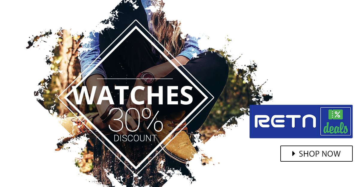 Scan through our elaborate collection of Watches with massive discounts direct from retailers. Offers available for almost all countries. The most admired accessory. bit.ly/2EZsC4N