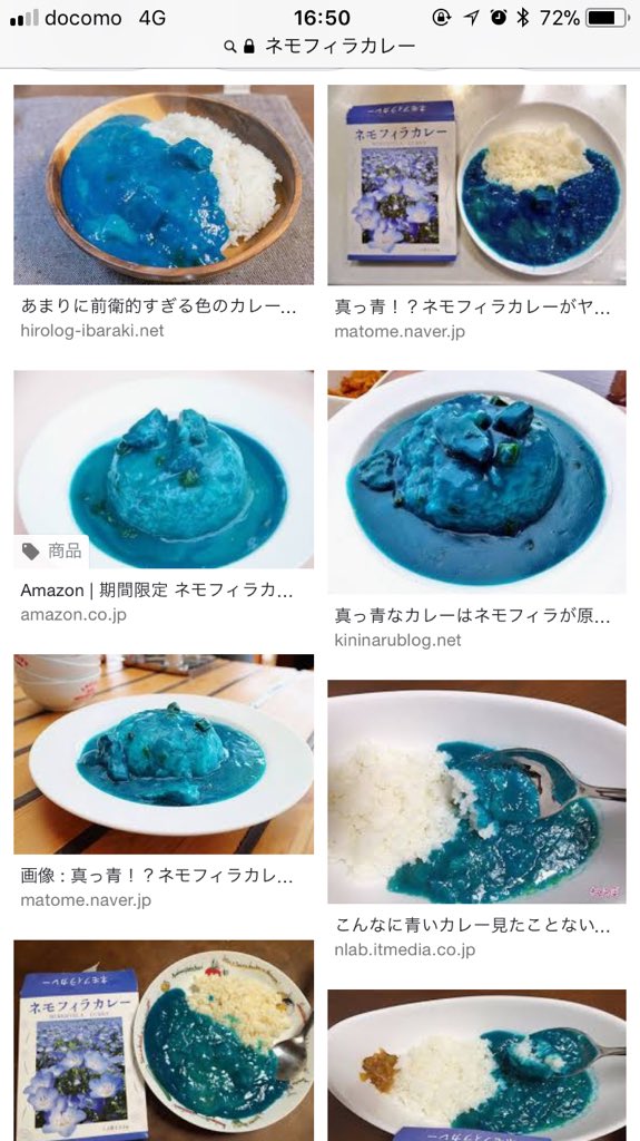 みんな大好きネモフィラカレー 3ページ目 Togetter