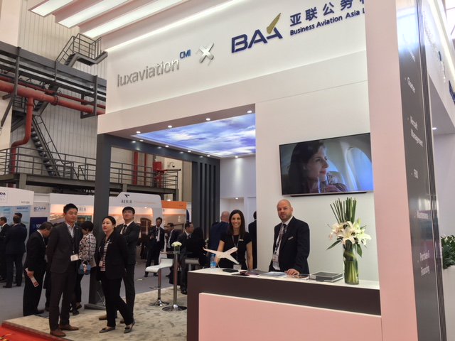 Luxaviation's tweet image. Day 2 photos at #ABACE Stop by and say hello! Booth# H1122 @Luxaviation &amp;amp; @AsianBAA #ABACE18 #Shanghai