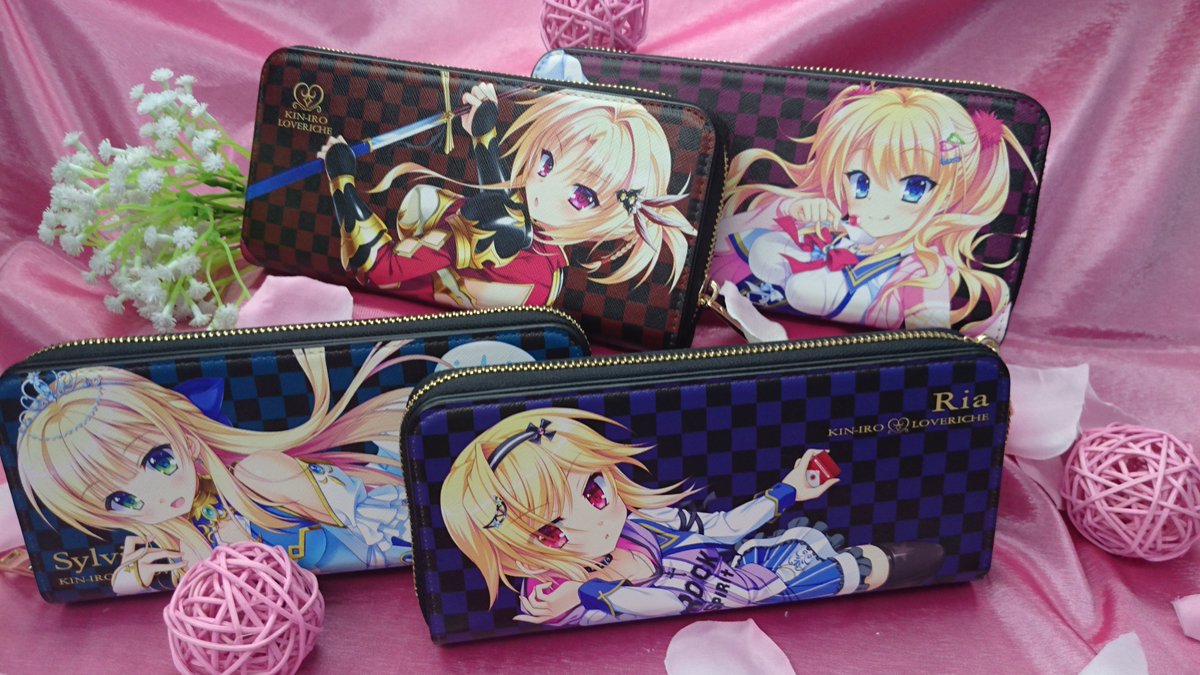 金色ラブリッチェ 長財布 サガプラショップ限定 理亜 新品 即決  Lycee リセ僧間理亜直筆サインサガプラネッツ金色ラブリッチェ