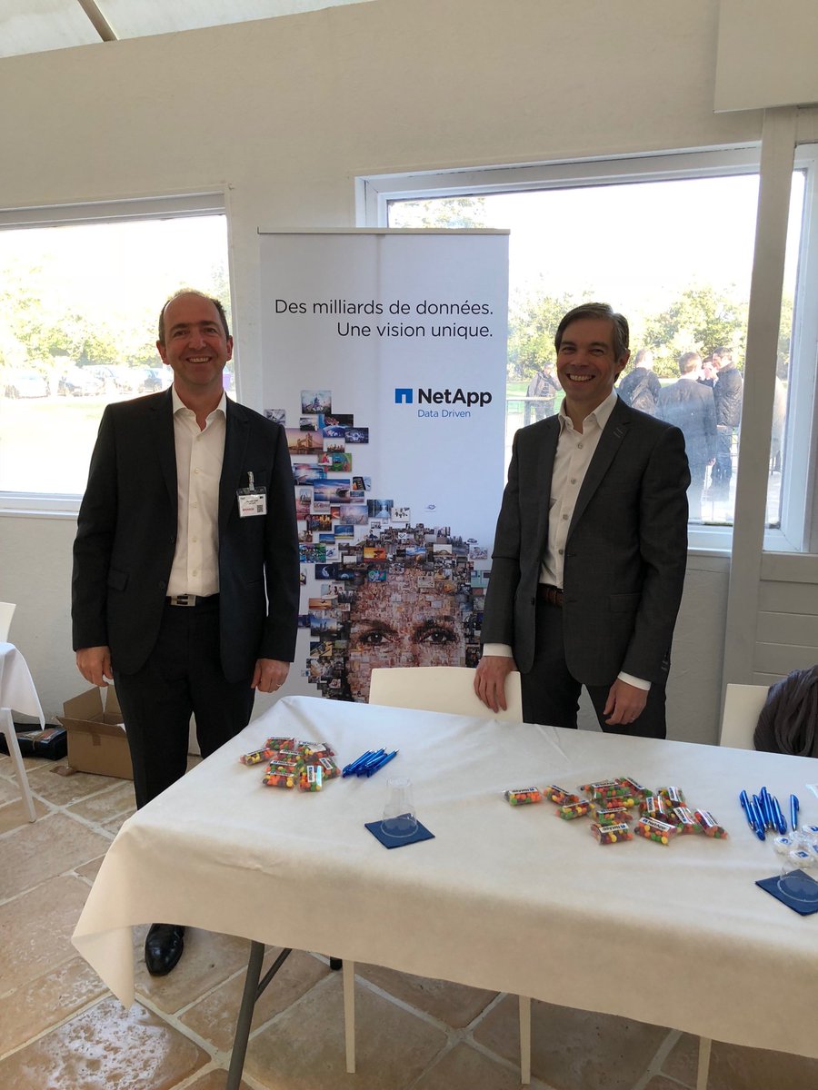 L’équipe <a href="/NetAppFrance/">NetApp France</a> Sous le soleil @Nantes à l’événement @CRiP_asso