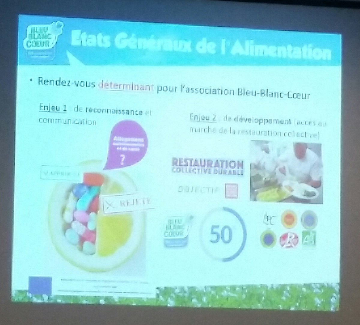 BleuBlancCoeur's tweet photo. #agBBC2018 Les États Généraux de l'Alimentation #EGAlim, un rendez-vous déterminant pour #BleuBlancCoeur ! https://t.co/3iYcWloSwW