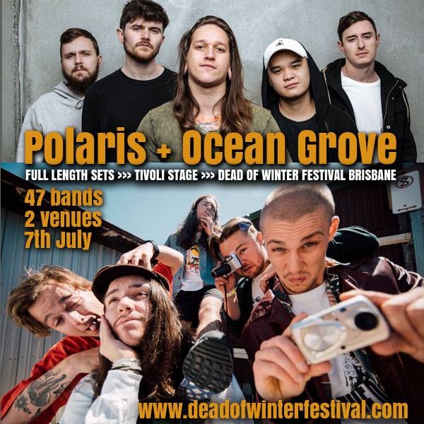 DOWFest's tweet photo. Two of the fastest rising, most exciting &amp; heavy bands on this side of the planet join forces w FULL HEADLINE length sets: @PolarisAus + @oceangrovemelb - on the big Tivoli Theatre stage @ @DOWFest 2018. Tix are red hot: https://t.co/e7f8lacsA6  …/…/13005466A3EC39CE https://t.co/lMgichhVVz