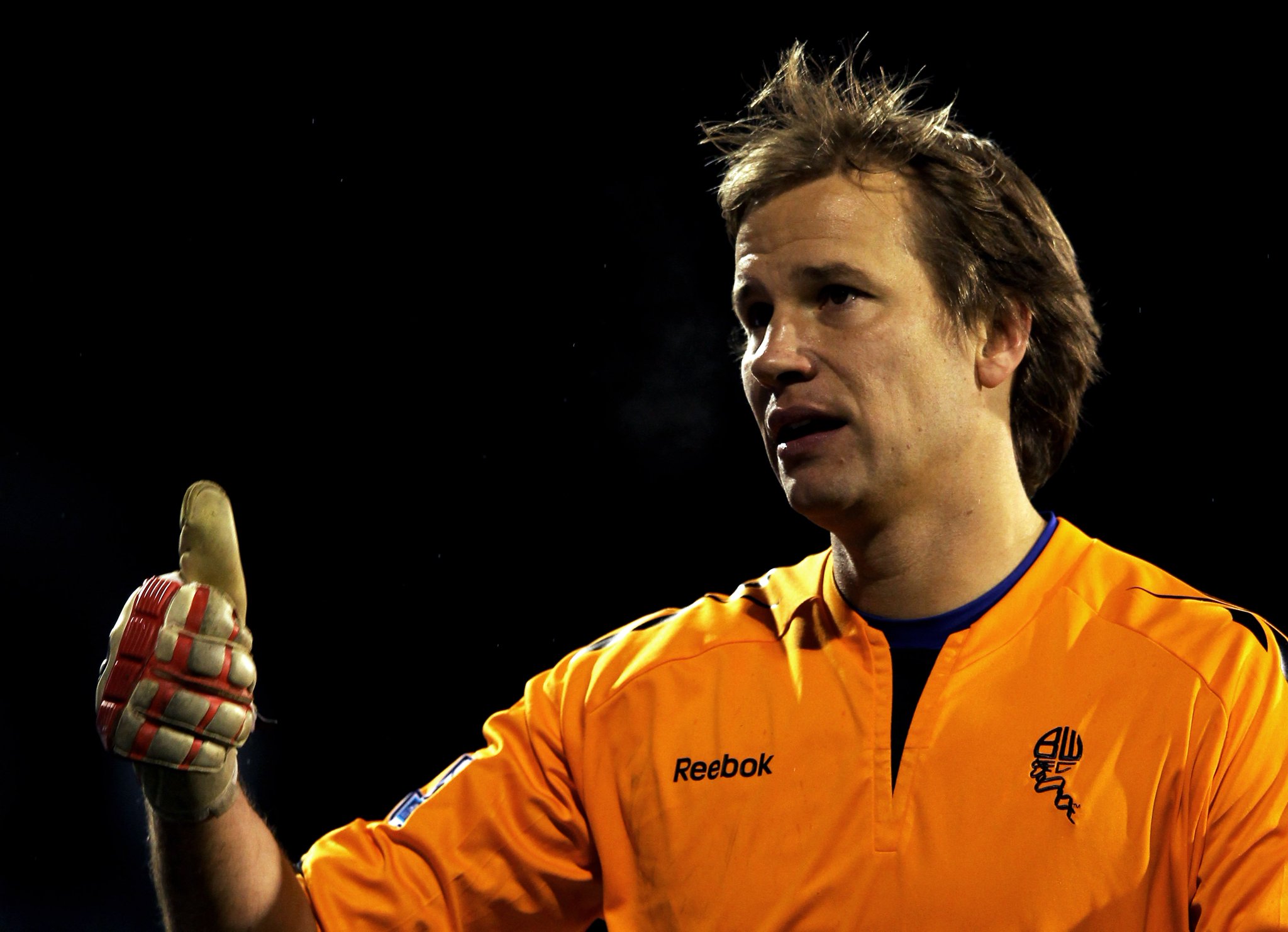 Happy birthday, Jussi Jaaskelainen!

At Bolton, he was ______... 