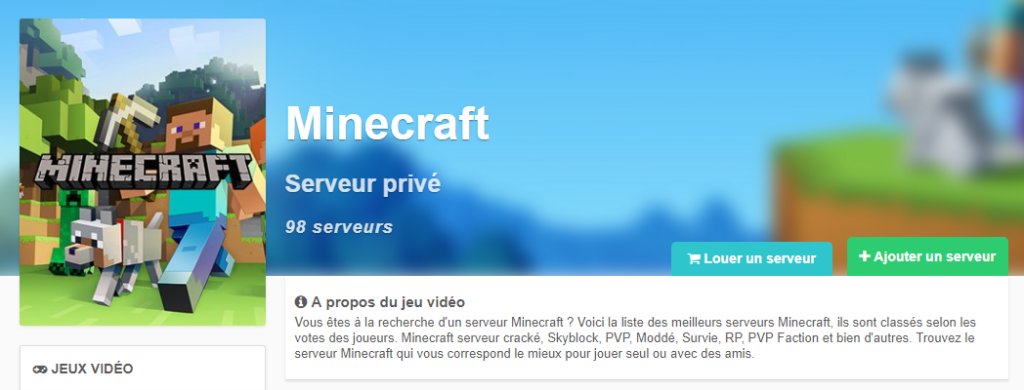 Minecraft – Trouver un serveur privé qui vous ressemble android-france.fr/2018/04/minecr…