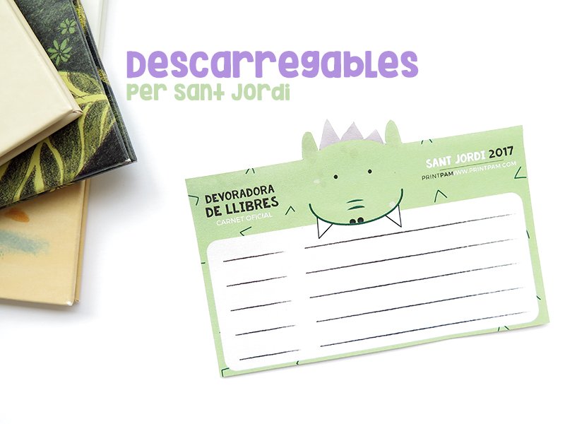 print__pam's tweet photo. Ja que estem en temàtica #SantJordi...

L'any passat vaig preparar uns descarregables per fomentar la #lectura amb els CARNETS PER DEVORADORS DE LLIBRES

📥Pots imprimir-los aquí ⬇
https://t.co/pBP36B16Mw https://t.co/W3I9sldjHS
