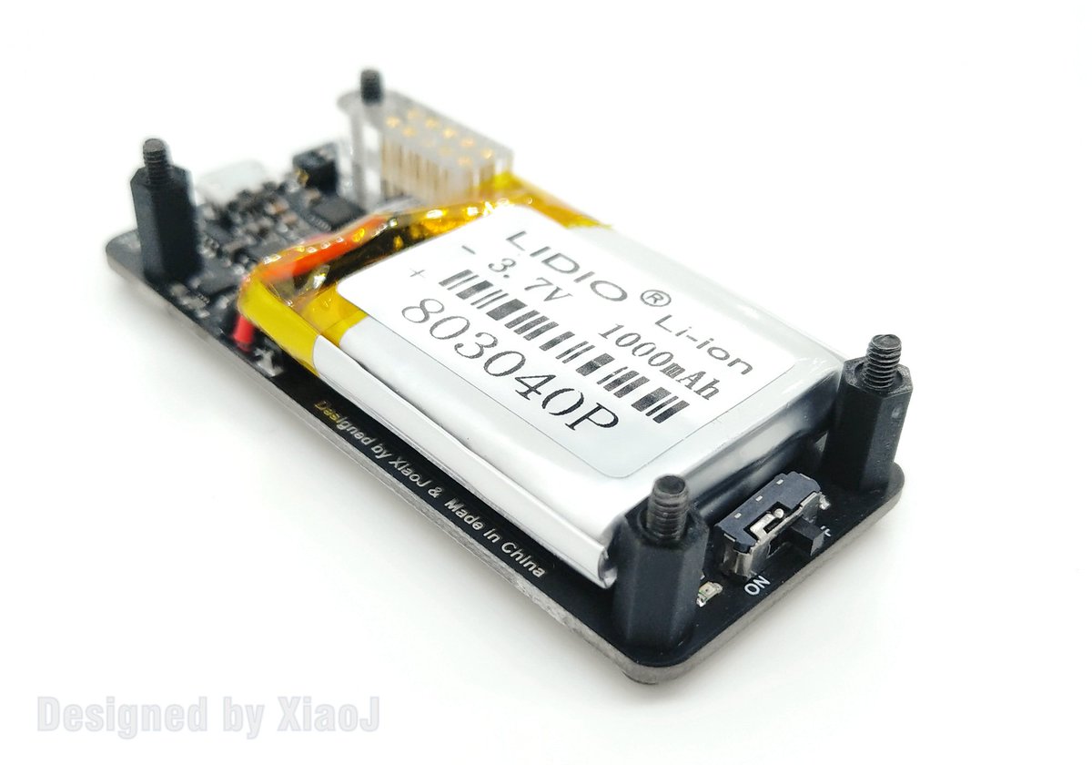 Xiaoj329's tweet photo. 😁My new product !  UPS-Lite  which is a UPS for raspberry pi zero .it is coming soon. https://t.co/0OjN4Wwbqy