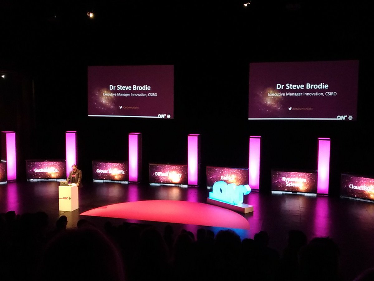 UniseedFund's tweet photo. Excited to hear from the latest cohort graduating from the CSIRO ON accelerator! #ONAccelerate4 #ONDemoNight @ONaccelerator https://t.co/qPpKBADG3T