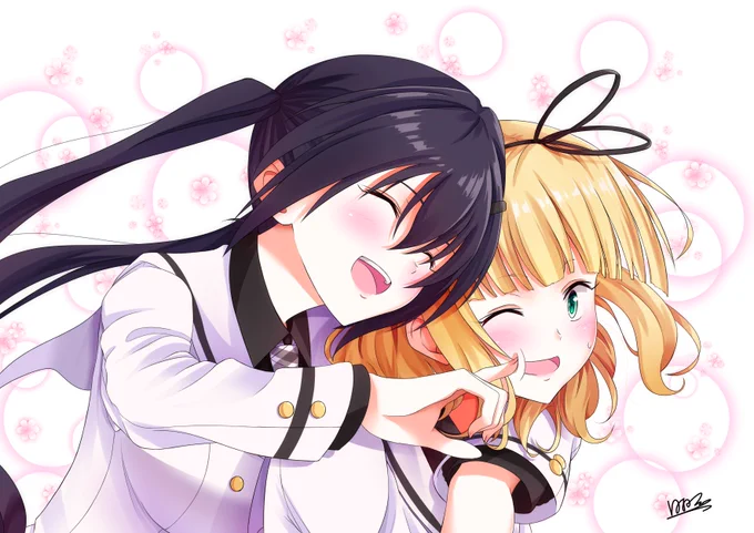 ココアみたいなことするリゼ先輩。 