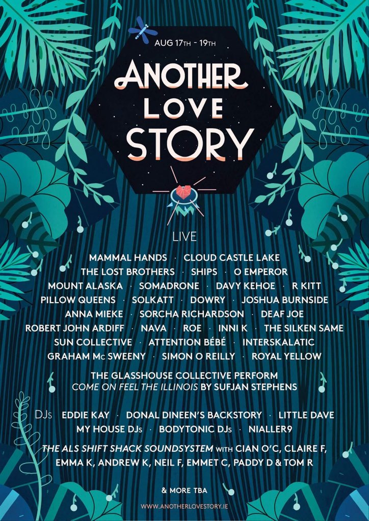 Excited to present our first line-up for the 2018 edition of Another Love Story! 

Huge love to these amazing artists and for all your support so far - Roll on August! #als18 #together18