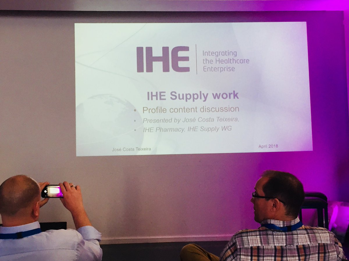 Great introduction into the framework of #interoperability by José Costa Teixeira - especially for the publishing industry visiting <a href="/WeeKonnect/">Weekonnect</a> <a href="/IHE_Europe/">IHE-Europe</a> <a href="/IHEIntl/">IHE International</a>