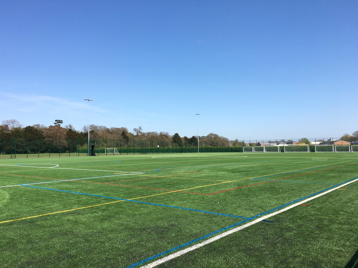 HannahN_SC's tweet photo. Lovely sunny day yesterday to hand over one pitch and go to the pre-start for another in Colchester ☀️#teamsmith #3G #gooddayforahandover @SmithSportsCivi https://t.co/1ECJa8zdsp