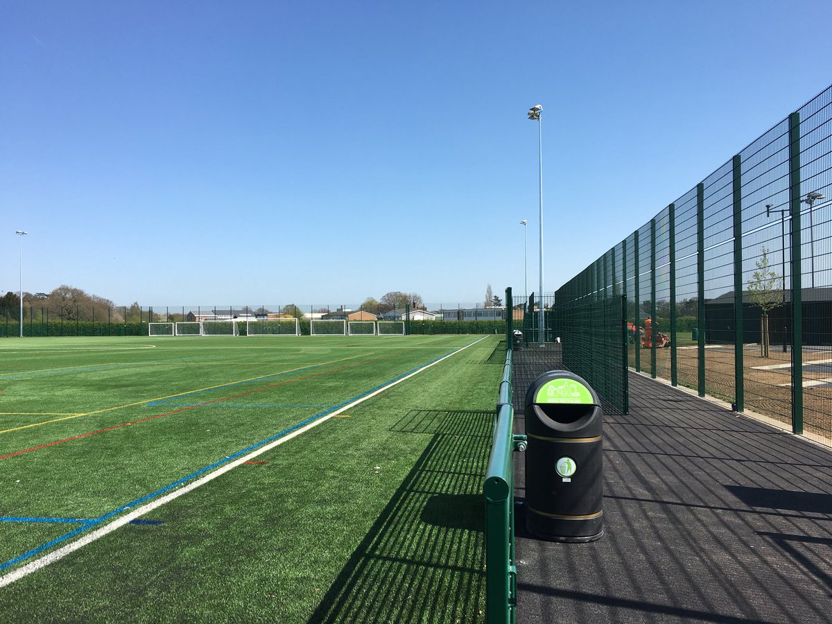 HannahN_SC's tweet photo. Lovely sunny day yesterday to hand over one pitch and go to the pre-start for another in Colchester ☀️#teamsmith #3G #gooddayforahandover @SmithSportsCivi https://t.co/1ECJa8zdsp
