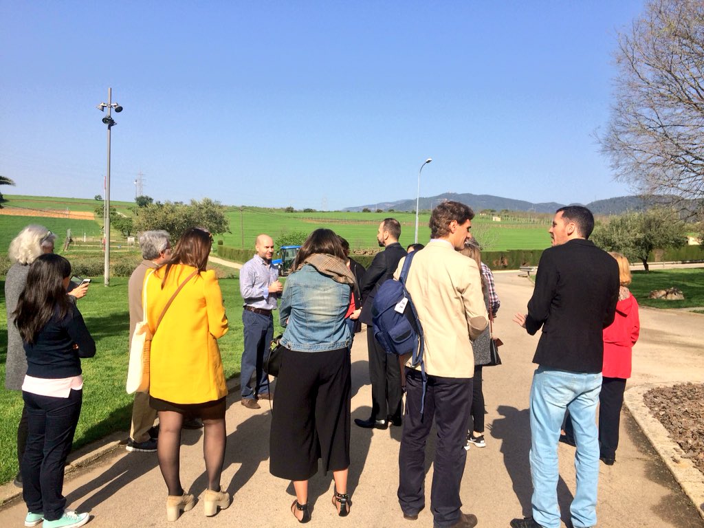 ConchaAvila's tweet photo. #TorreMarimon #IRTA #ALIBER2018 https://t.co/vXGzc1Qm2e