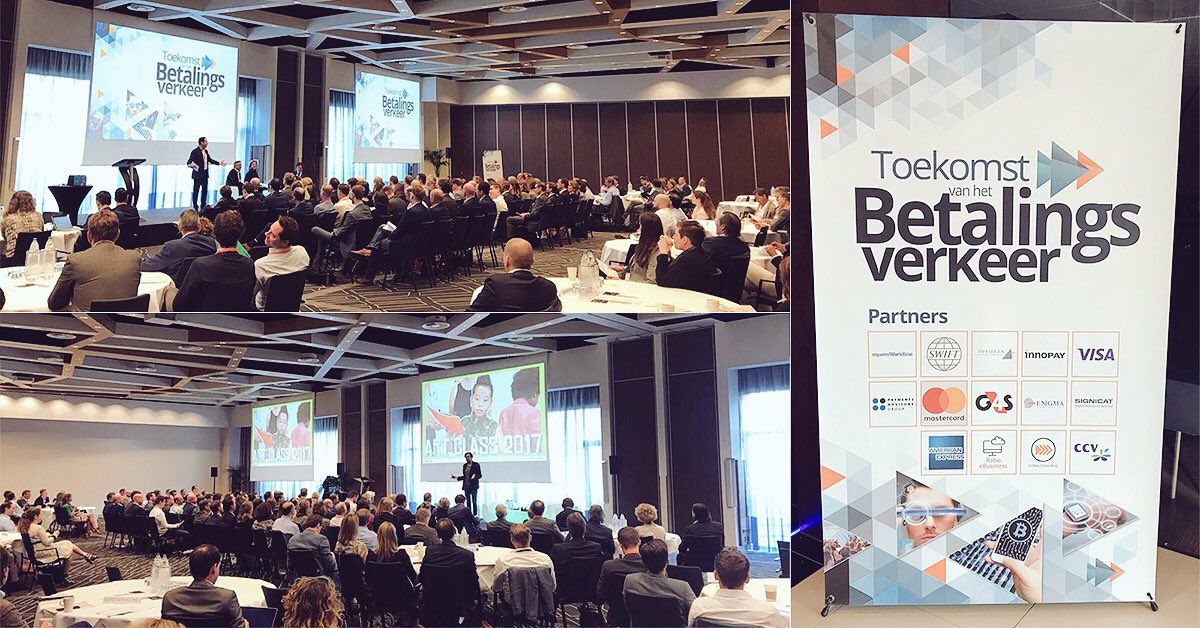 euroforum's tweet photo. 170 Finance professionals horen momenteel alle ins en outs over de Toekomst van het Betalingsverkeer! #CongresTBV https://t.co/02PYCePEO6