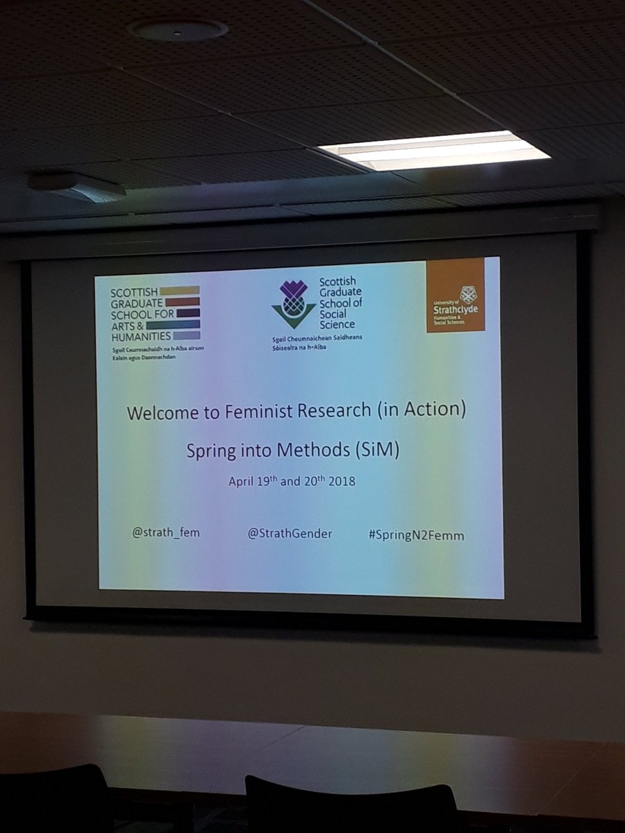 fi_mckay's tweet image. We&apos;re ready to go. Happy to host today. See you soon! @strath_fem @StrathGender #SpringN2femm #SpringN2Methods