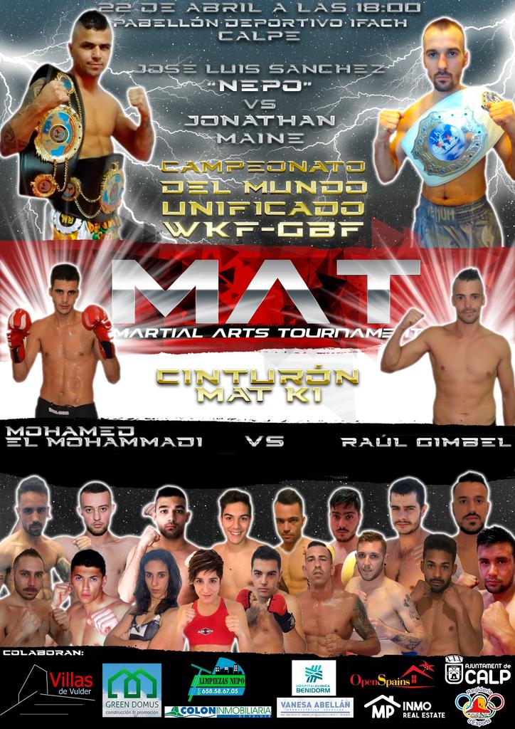 ElMohammadiMoha's tweet photo. Hola amgos os espero a todos en la #velada en #calpe 22-04 queda nada para la batalla 3cinturones en juego no os lo perdais que no os lo cuenten.
#mohamedelmohammadi #comoformadevida #thaisthadiumalicante #muaythai #k1 #kickboxing #boxeo https://t.co/UyMvLWOj5b