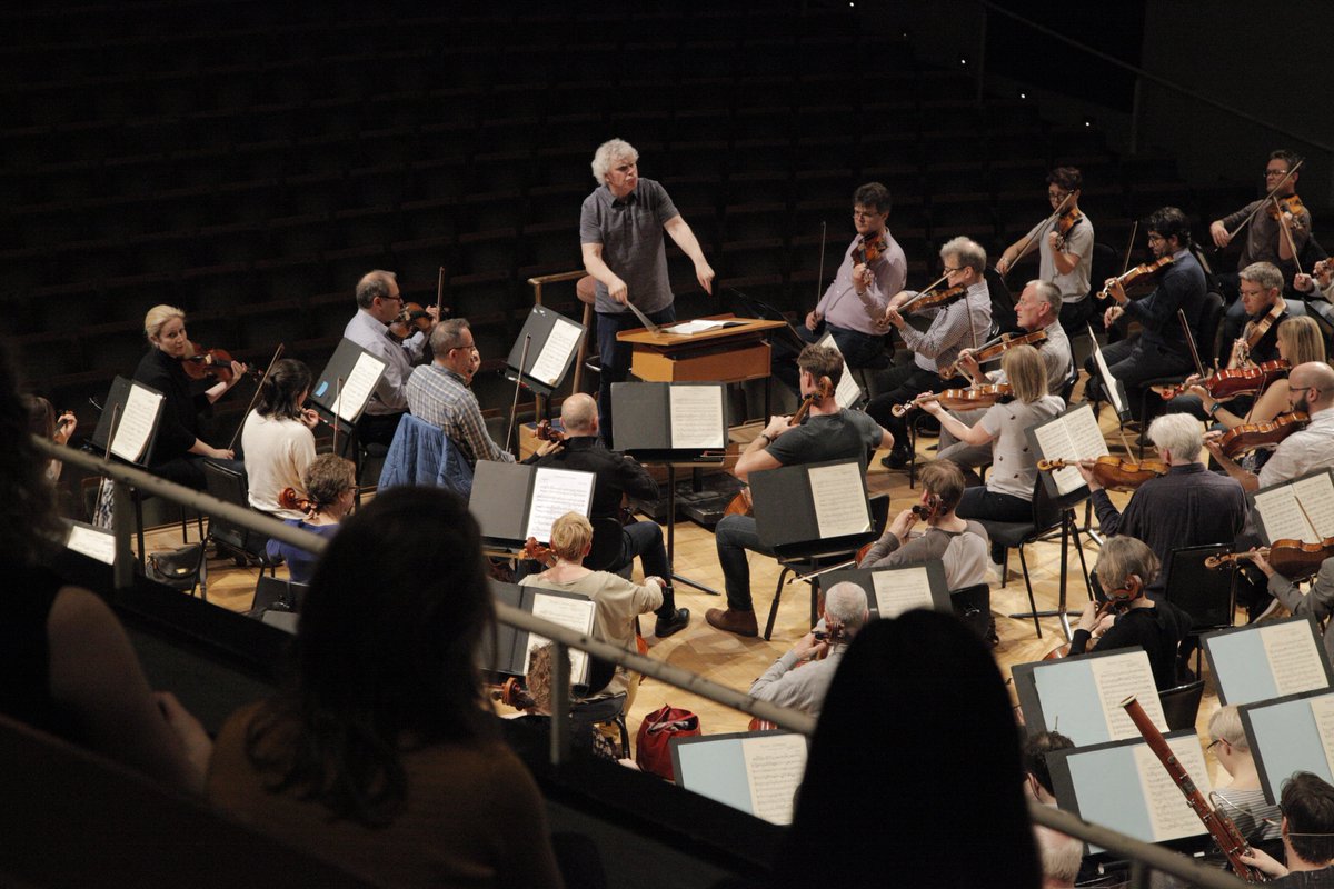 NCH_Music's tweet photo. The Female Conductor Programme participants had a busy day yesterday working with programme sponsor @GrantThorntonIE on leadership followed by the opportunity to watch @SirSimonRattle in rehearsal with the @londonsymphony https://t.co/ydvj6iaLpE