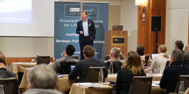 Robert Ström from National Swedish Pharmaceutical Insurance, speaking on #PatientSafety in therapy and in #clinical trials @ our #NORDICMA Forum in Stockholm! bit.ly/2J4m9bh