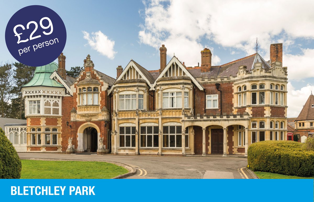 CheneyTravel's tweet photo. There's only one day left to book for Bletchley Park on the 8th of May - get in touch with Pat Tyler on 01295 254254 to secure your seat (closing date for bookings 20th April). #daytours #travel #bletchleypark #AdventureApril #banbury https://t.co/8h3Z4JTwx8