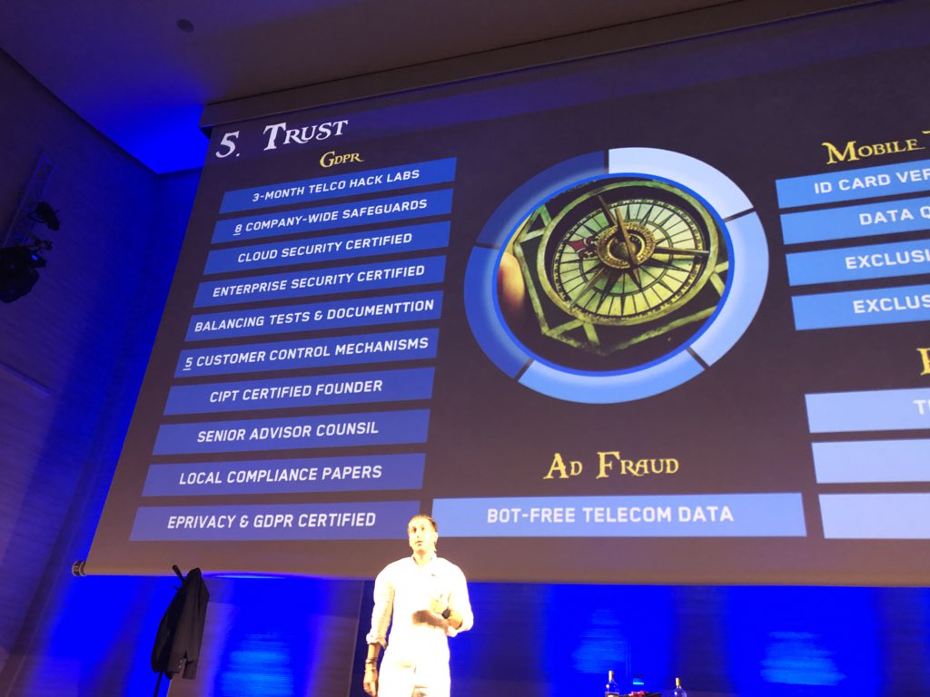 ferrari_carla's tweet photo. Top speech @OKanders. Thank you for the content and to remember us “why join the navy when you can be a pirate?” #programmaticdays2018 https://t.co/ABqg7a9T0e