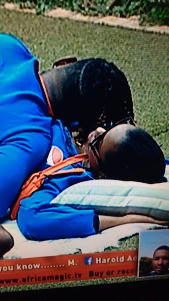 NaMgwezy's tweet photo. #BBNaija
#MyBamteddyTBT when Zaddy squeezed himself between #Bamcee just so he can lie on his very special fabricπ I miss those daysπ’ #BamteddyIsABrand #BamIsABrand #TeddyIsABrand https://t.co/1uMS5TuxqP