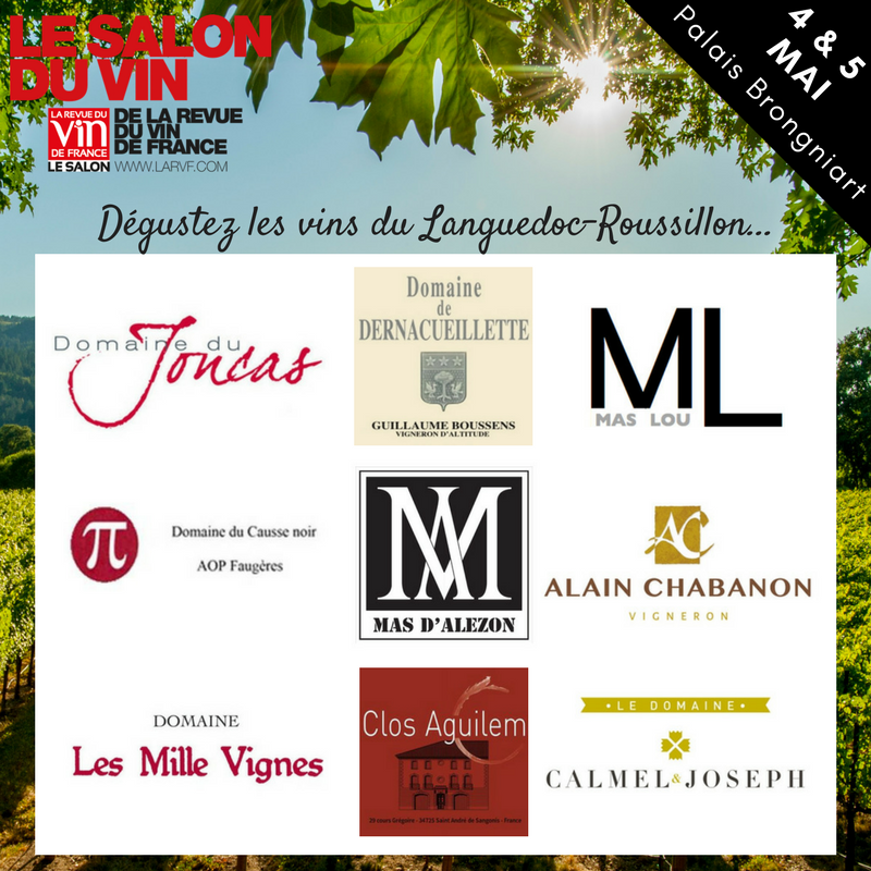 SalonRVF's tweet image. Les meilleurs domaines du Languedoc Roussillon vous invitent au Salon du vin de la RVF ! Réservez votre pass en ligne : weezevent.com/le-salon-de-la…
#SalonRVF #SalonDuVin #Vin #Dégustation #WineLover #RVF #oenologie #wine #winelovers #winetasting #terroir #Languedoc #Roussillon