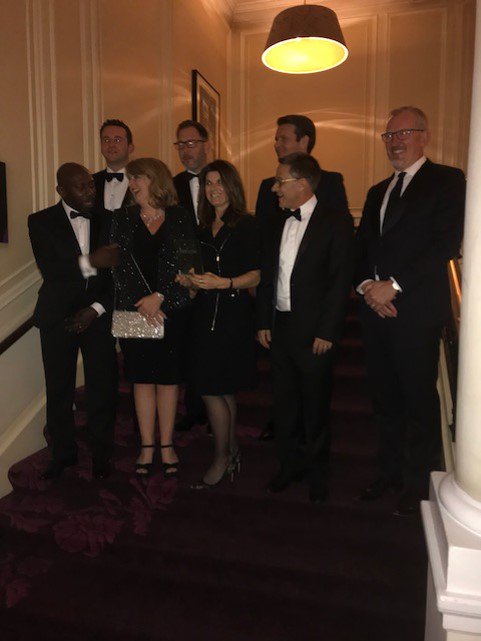 AlexBurman2's tweet photo. Fantastic for @Computacenter to be recognised at the @VMware_UK Partner awards dinner. Incredibly proud that CC won two awards - UK Partner of the Year and Power of Partnership. A brilliant partnership that continues to get better and better. https://t.co/AMHaZEwYx1