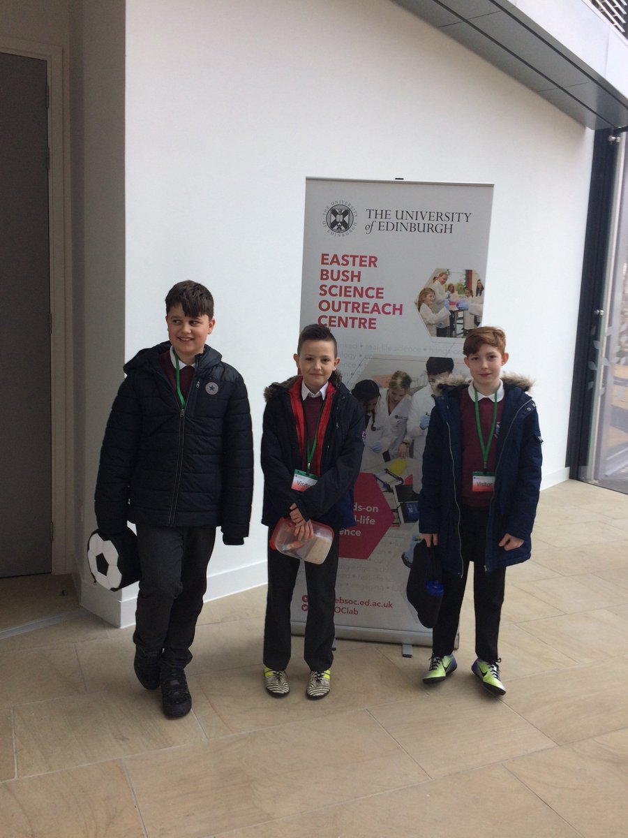 SchoolBroughton's tweet photo. The P6 classes from Broughton and Newlands enjoying a fabulous day of hands on science at the Easter Bush Science Outreach Centre. A great experience investigating bacteria and disease in the new teaching lab.#Active learning https://t.co/XY5qA8Czcj