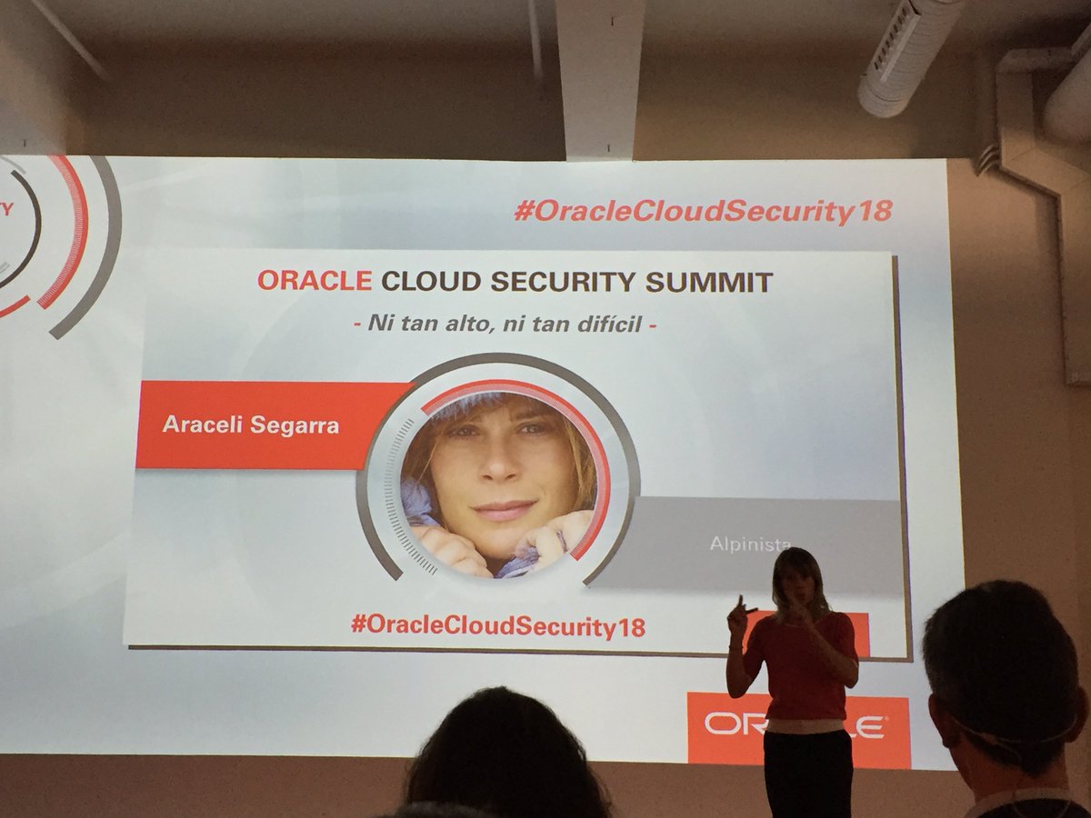 SegadeOrcl's tweet image. #OracleCloudSecurity18 #Madrid
El compañerismo ayuda a reducir los riesgos #aAraceliSegarra #SecurityInsideOut