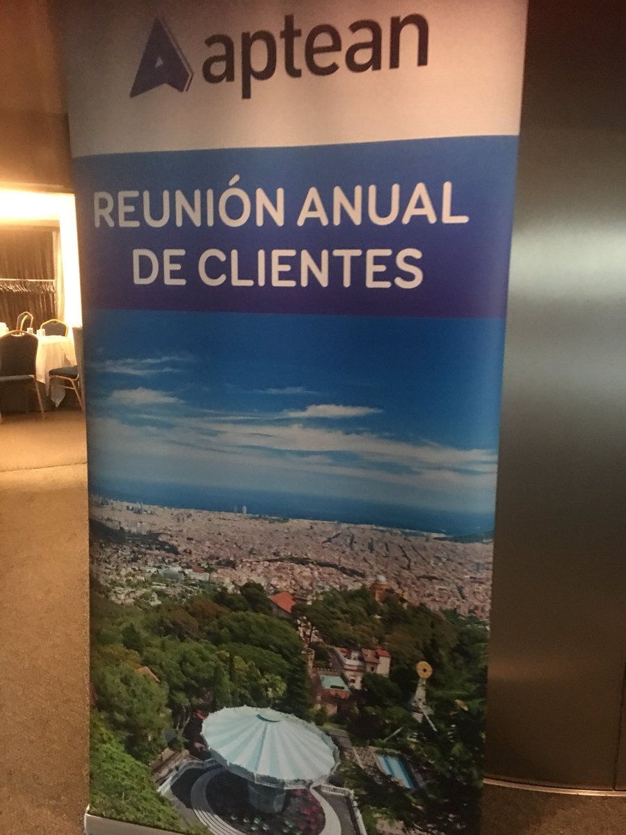 ActivaSoftware's tweet photo. Hoy @ApteanESP Reunion anual de clientes en #fairmontreyjuancarlosI @Mtreina https://t.co/EoPHggAyik