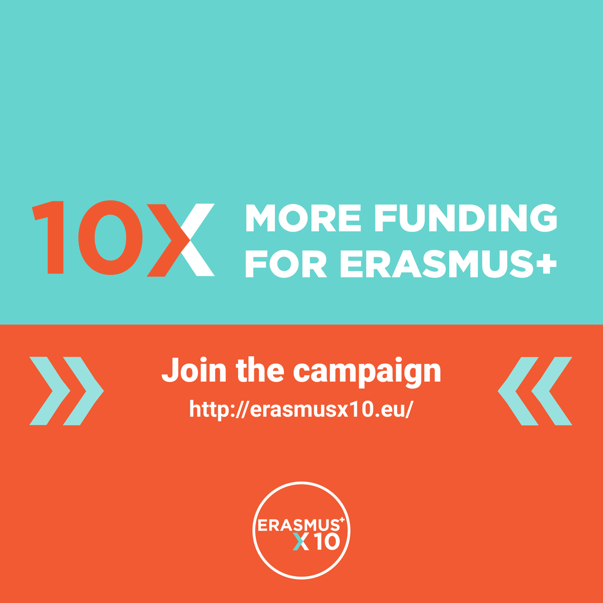 Youth_Forum's tweet photo. .@TNavracsicsEU wants to double the number of @EUErasmusPlus participants - will the budget reflect this? We need to be more ambitious! @Youth_Forum &amp; youth orgs across Europe call for #Erasmusx10! 📣 https://t.co/XjrYtEI4kt https://t.co/el4rOVHAkq