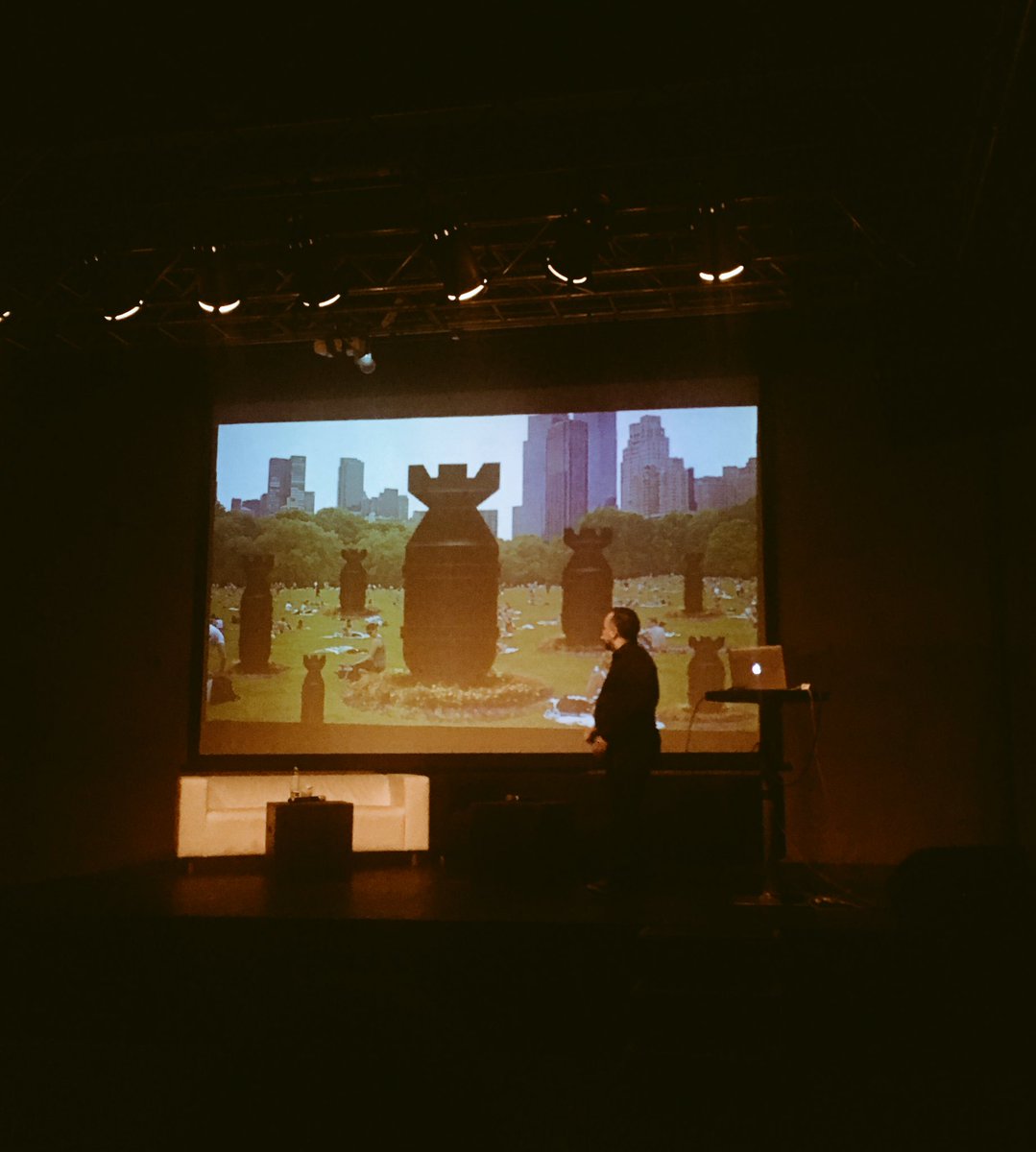 CZ_ADC's tweet photo. ‘By 3D installations I tried to bring the war to ‘home’, to people’s daily issues. This way they get more engaged.’ @edelstudio #ADCPrague2018 https://t.co/UFF2vdGV9z