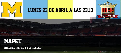 Sorteo de Entradas| Queremos dar las gracias por todo el apoyo que recibimos por parte de nuestros aficionados, por ello estamos sorteando 4 entradas para el encuentro de este próximo lunes contra el @UVieraEsports. Debéis darle Me gusta y RT a este Tweet para entrar en el sorteo