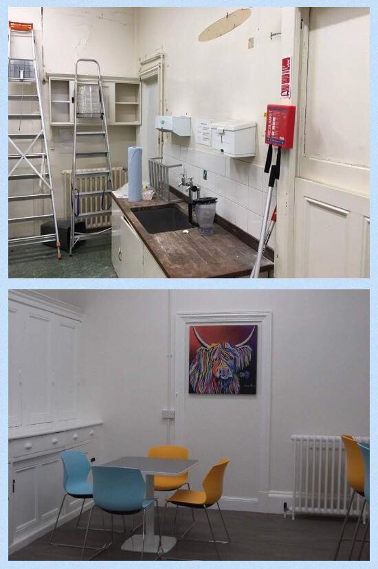 StudentAccommSv's tweet photo. We are continually striving to improve our residences to enhance the student experience - we have recently transformed a forgotten space in university hall into a social space. https://t.co/PHA4fBk7Ba