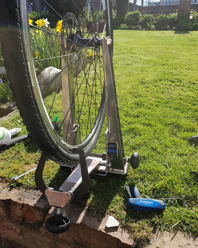 AtsCycles's tweet photo. This has to be done today! The workshop has moved outside haha! In need of that vitamin D #cycling #bikemechanic #sun #vitaminD #parktool #wheeltrue #cyclemechanic #cxbike #cxwheel #ATScycles https://t.co/JAjaVGQTWC https://t.co/yFEkW9BfCl