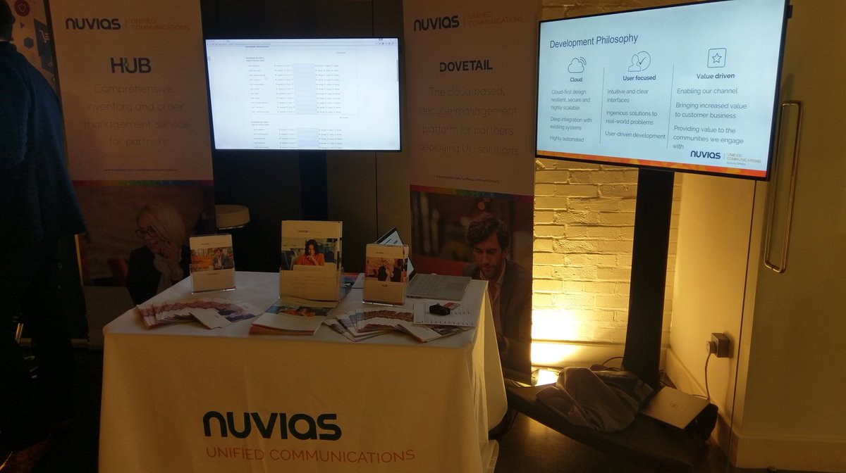 thinksip's tweet photo. In-house developed software from a Distributor? Come and have a chat about Hub, our channel focused fulfilment portal and #Dovetail our leading device deployment and management platform to find out what makes us so different! @NuviasUC #DistributionRedefined #TechTalksExpo2018 https://t.co/t9vEvUaJ0J
