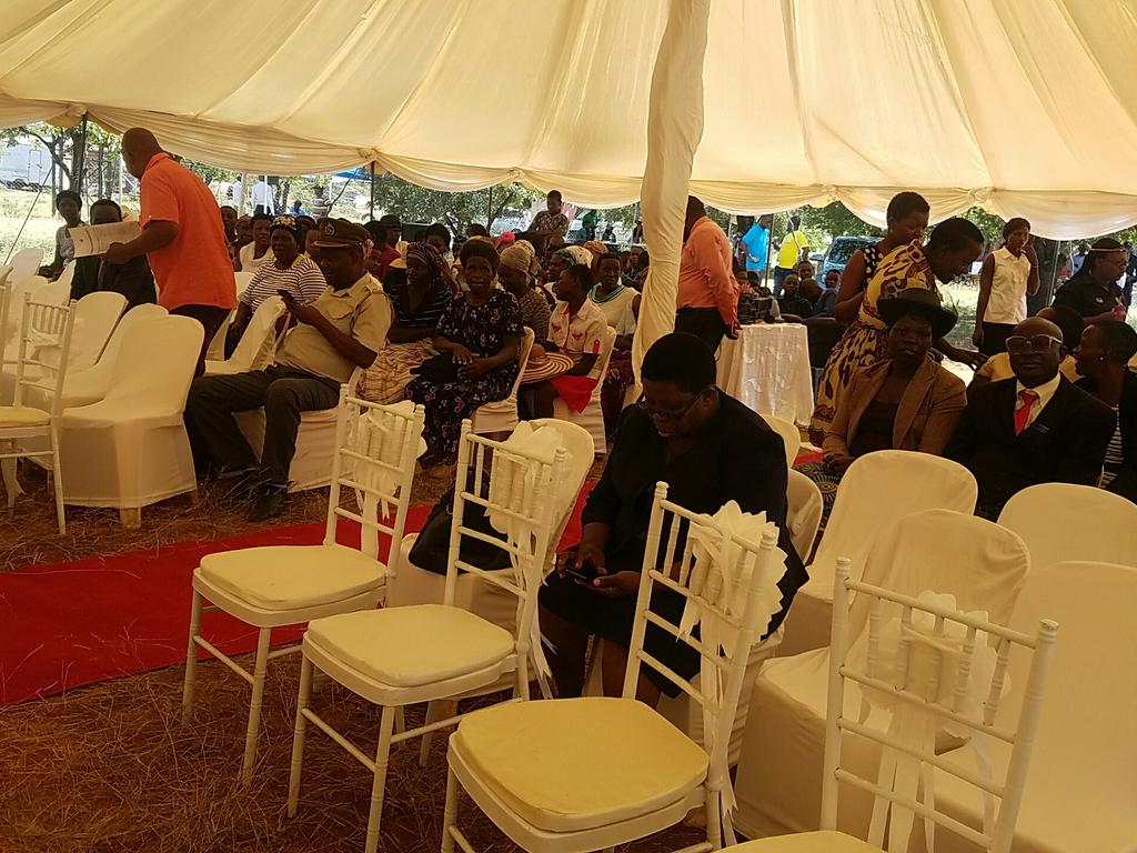 #E4WAY part of the crowd at Matshiloni Ground breaking event <a href="/AfDB_Group/">African Development Bank Group</a> <a href="/AChinomwe/">Adolphus Chinomwe</a> <a href="/ilo_pretoria/">ILO Pretoria</a> <a href="/ilo/">International Labour Organization</a>