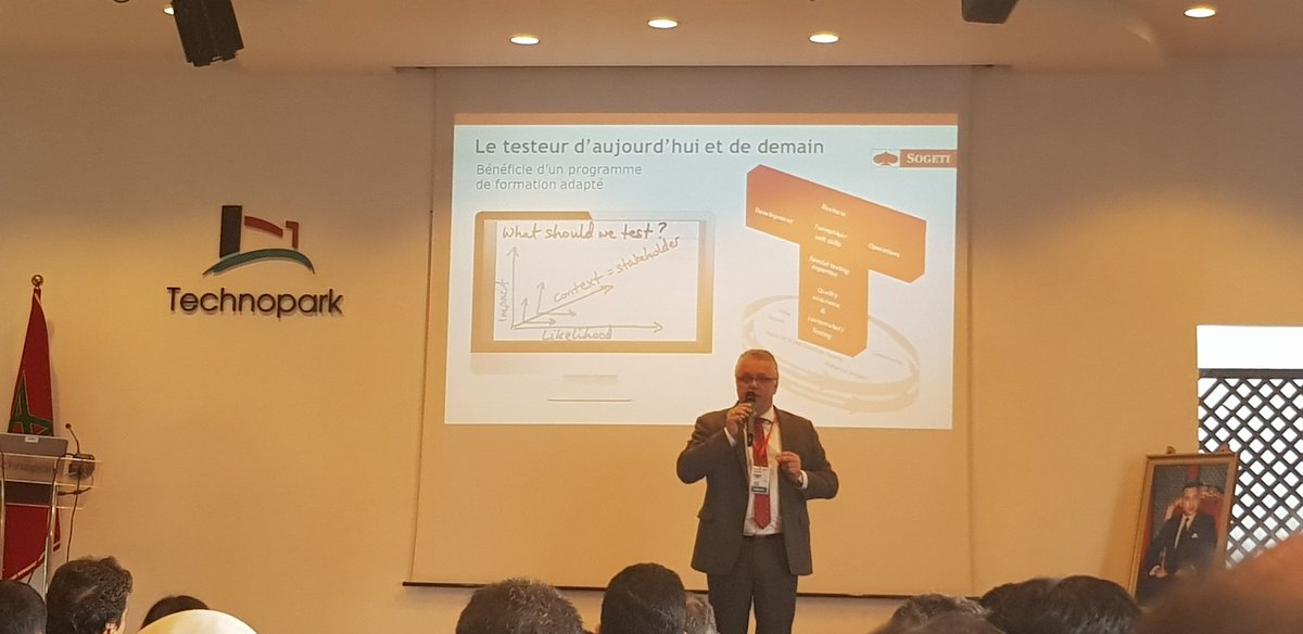 jess_limsy's tweet photo. Picking bits and pieces even though I don't understand French. 😅 From Agile manifesto, scrum to model-based testing (MBT), represent the desired behavior of system under test (SUT). Interesting.. 🤔 #jmtl #apebi #ibmcsc #cscmor12 https://t.co/jzYow1ixra